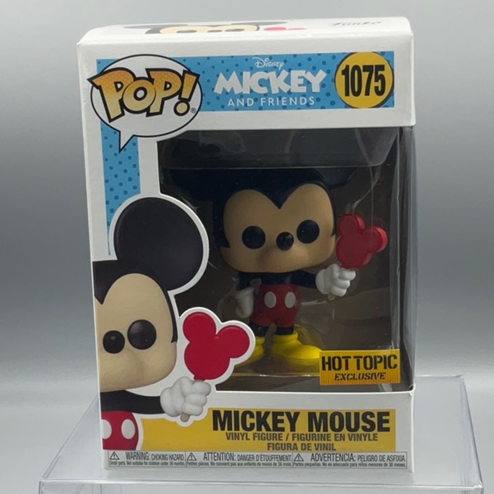 1075 Disney Mickey Mouse Hot Topic Exclusive Funko Pop